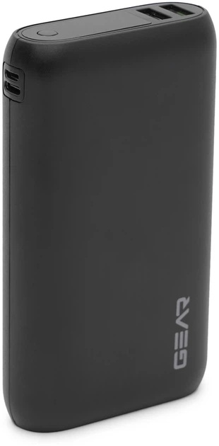 Зовнішній акумулятор (PowerBank) GEAR 20000mAh, PD 22.5W, 1C+2A+1micro (WP952P)